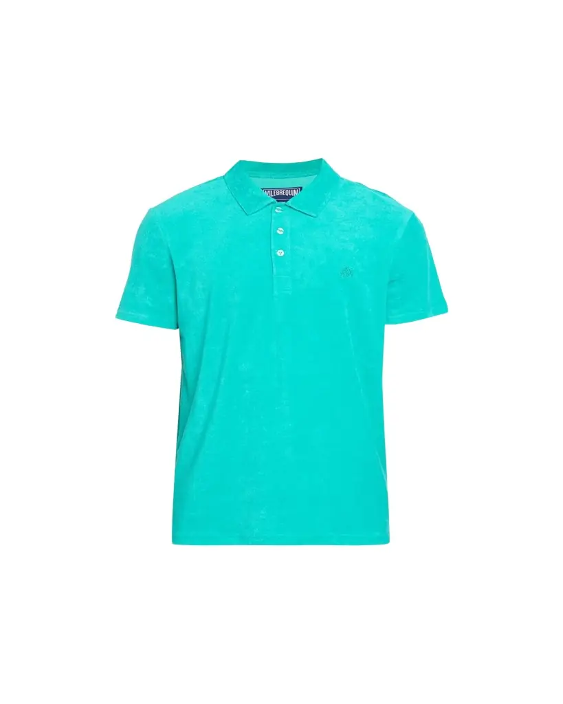Vilebrequin Men's Organic Terry Polo Shirt | Image 1 Vilebrequin Men's Organic Terry Polo Shirt | Image 1