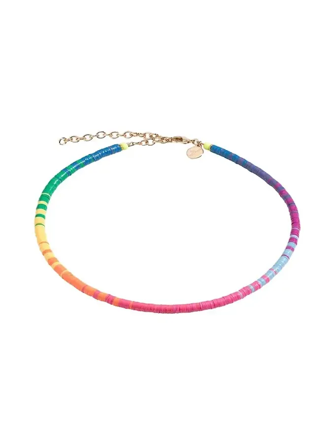 Elsie Frieda Louise Choker with 4mm Heishi Beads