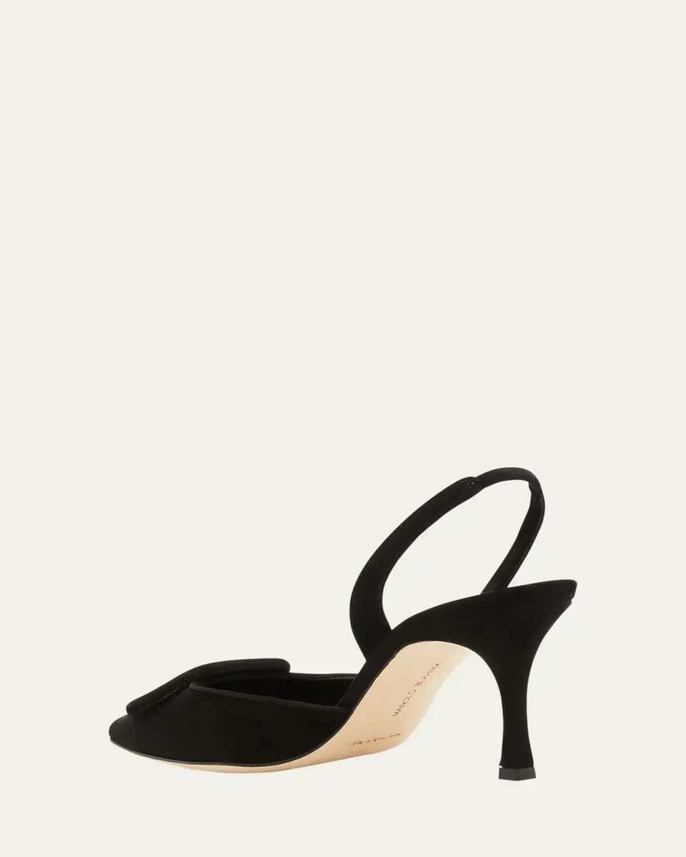 Manolo Blahnik Maysli Suede Buckle Halter Pumps | Thumbnail 21 Manolo Blahnik Maysli Suede Buckle Halter Pumps | Thumbnail 21
