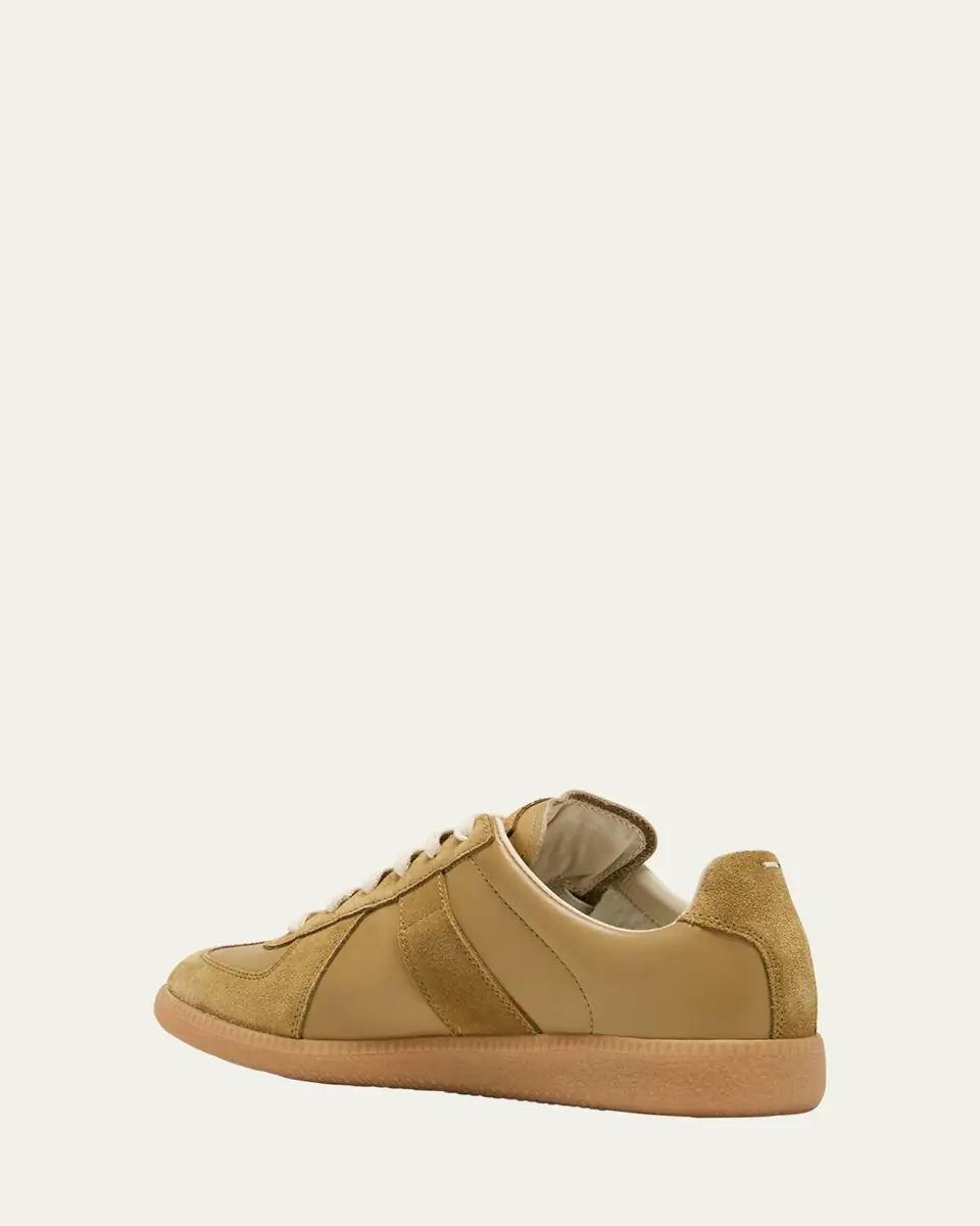 Maison Margiela Replica Suede & Leather Sneakers | Thumbnail 12 Maison Margiela Replica Suede & Leather Sneakers | Thumbnail 12