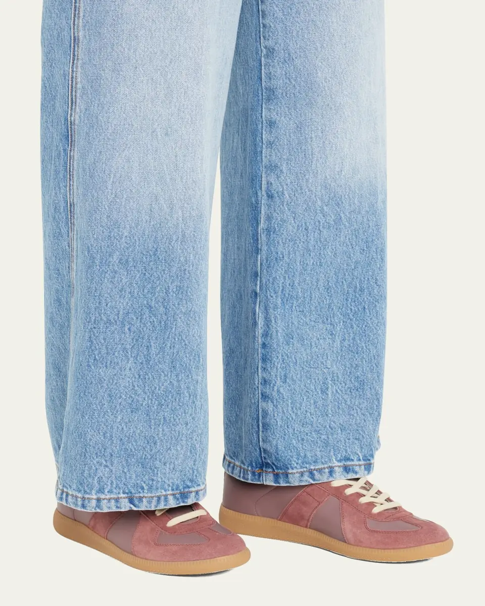 Maison Margiela Replica Suede & Leather Sneakers | Thumbnail 18 Maison Margiela Replica Suede & Leather Sneakers | Thumbnail 18