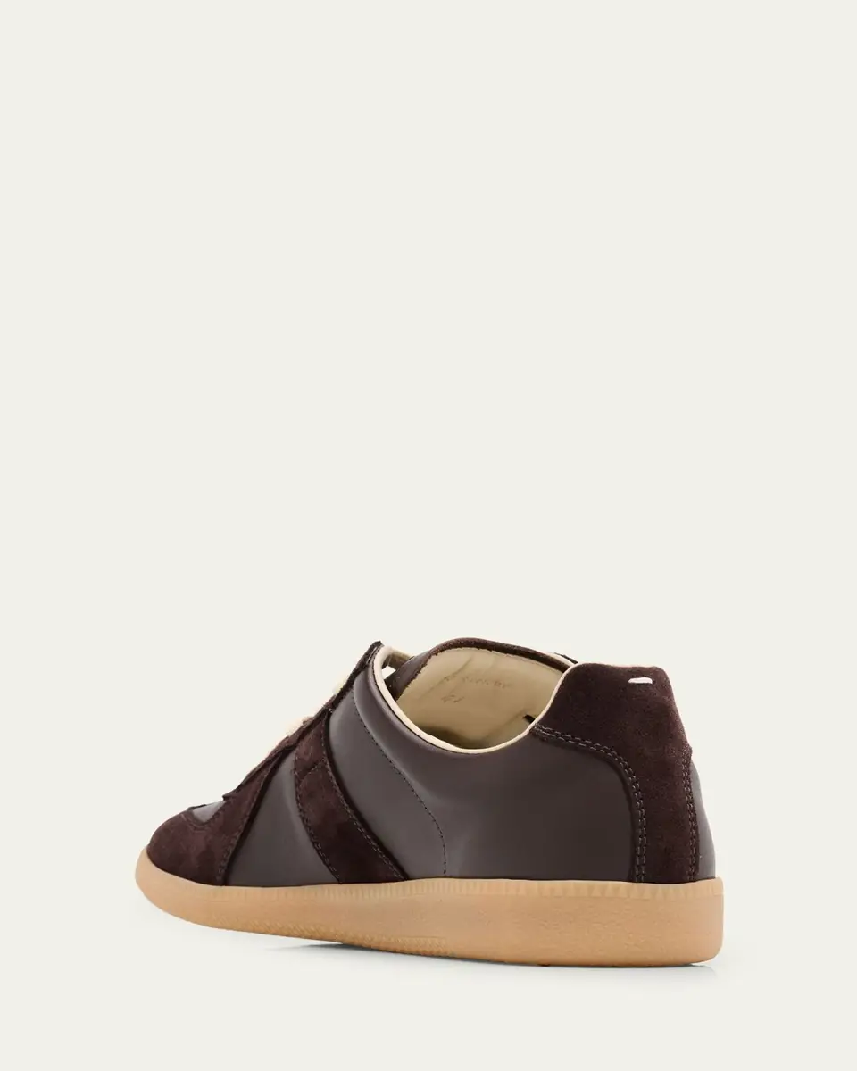 Maison Margiela Replica Suede & Leather Sneakers | Thumbnail 8 Maison Margiela Replica Suede & Leather Sneakers | Thumbnail 8