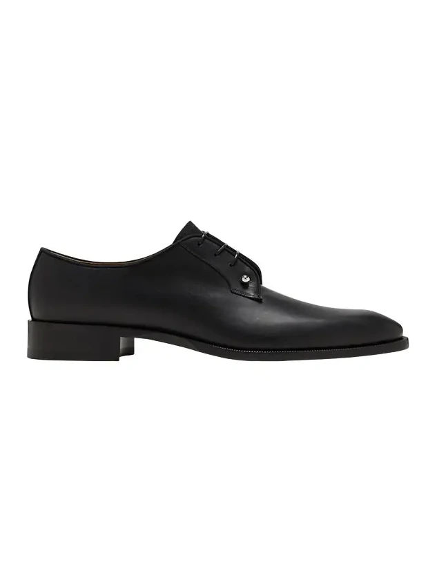 Men's Chambeliss Collar-Pin Leather Derby Shoes Men's Chambeliss Collar-Pin Leather Derby Shoes