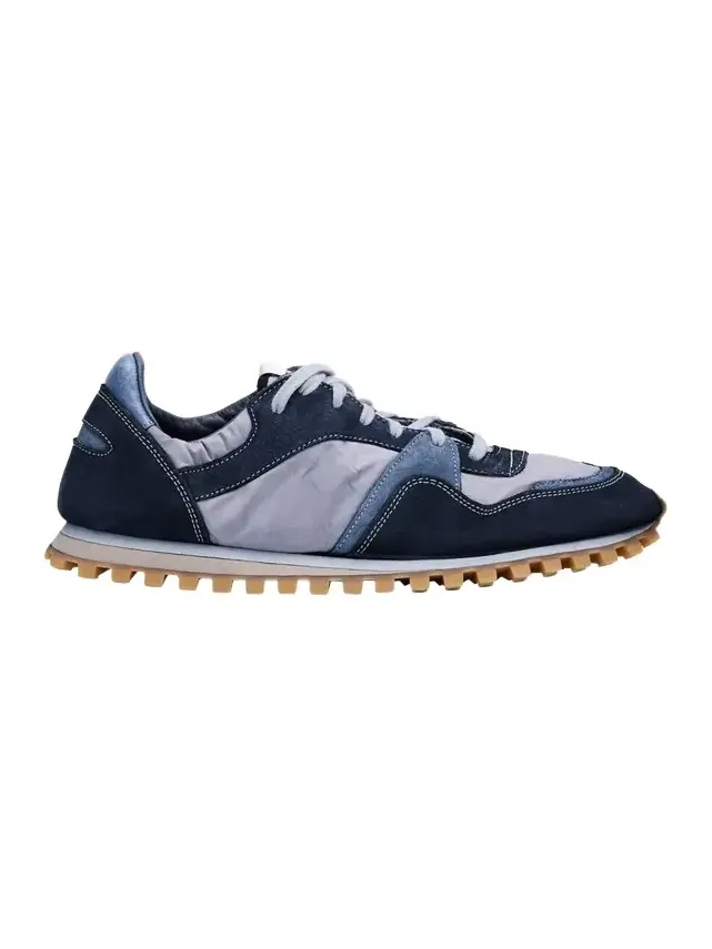 Comme des Garcons Comme des Garcons x Spalwart Colorblock Suede Runner Sneakers