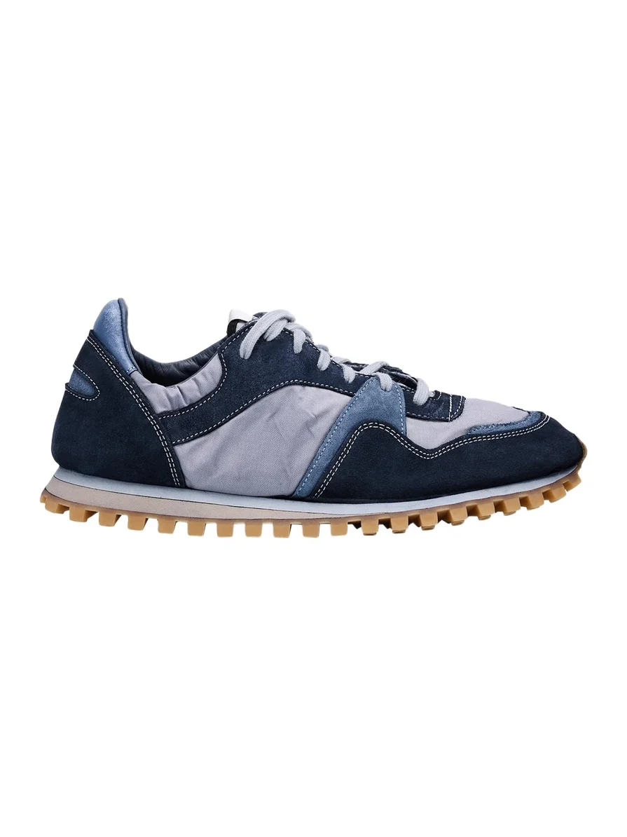 Comme des Garcons Comme des Garcons x Spalwart Colorblock Suede Runner Sneakers
