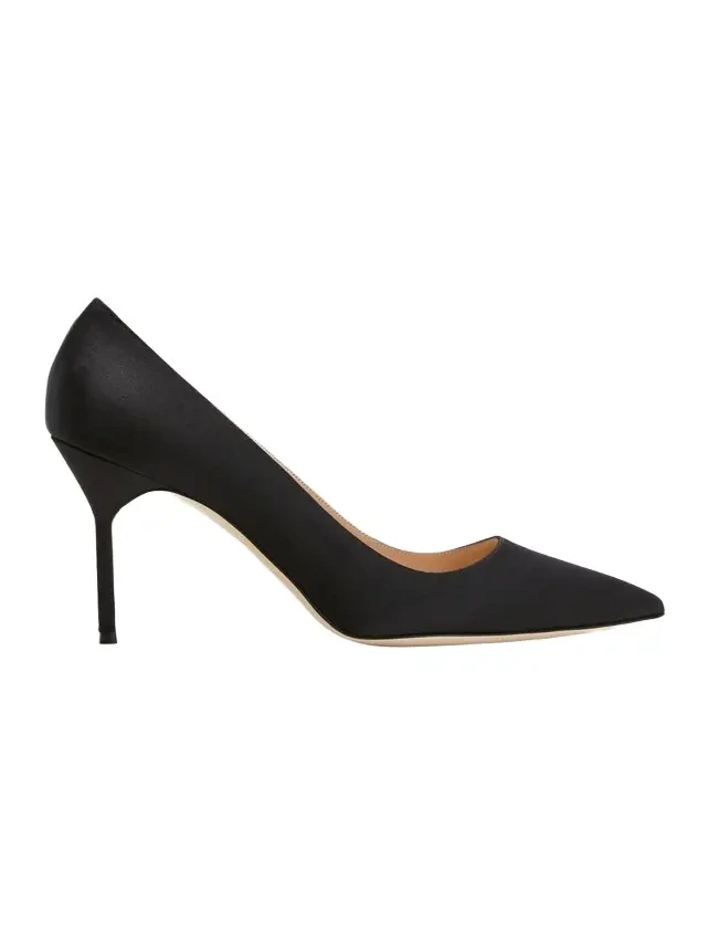BB 90mm Satin Pumps BB 90mm Satin Pumps