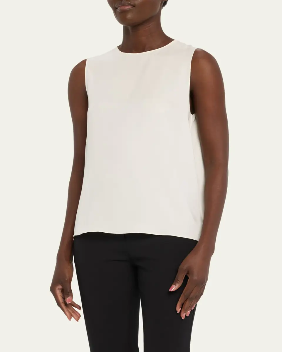 Theory Silk Straight Shell Top | Thumbnail 8