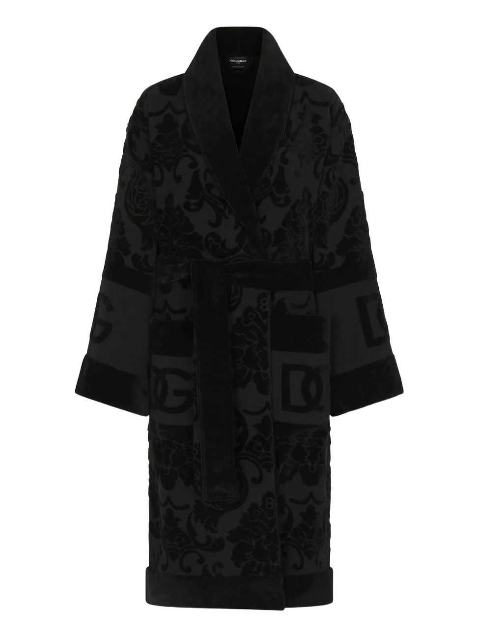 DG Logo Jacquard Bathrobe DG Logo Jacquard Bathrobe