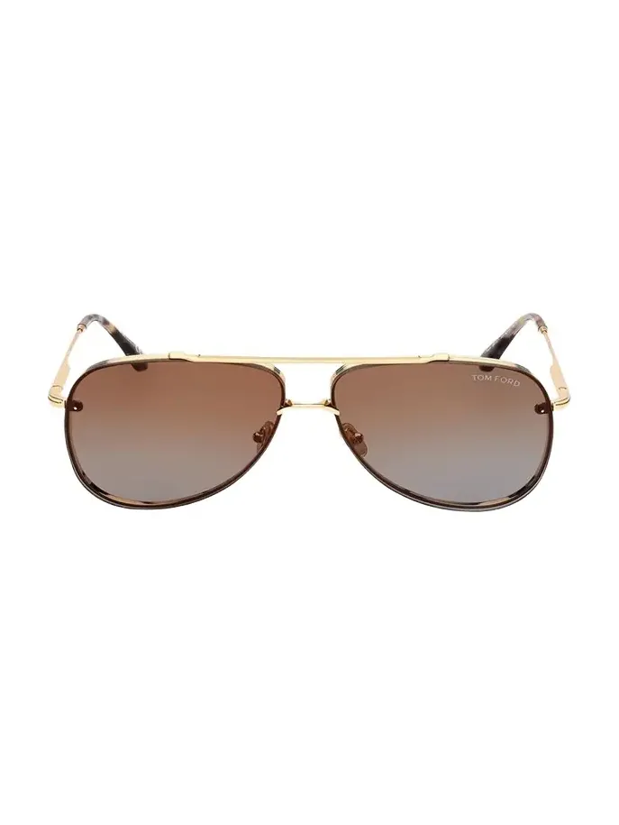 Men's Leon Metal Aviator Sunglasses