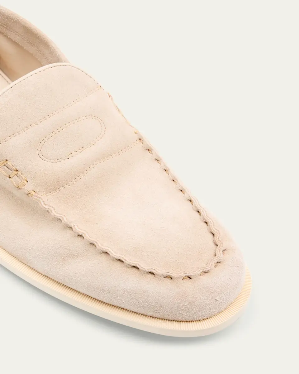 John Lobb Men's Pace Suede Loafers | Thumbnail 4 John Lobb Men's Pace Suede Loafers | Thumbnail 4
