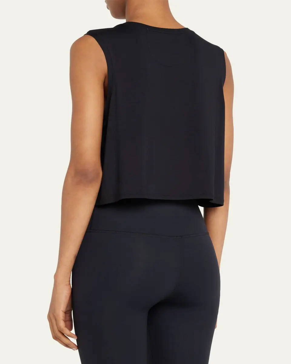 Splits59 Sienna Cropped Jersey Tank | Thumbnail 3