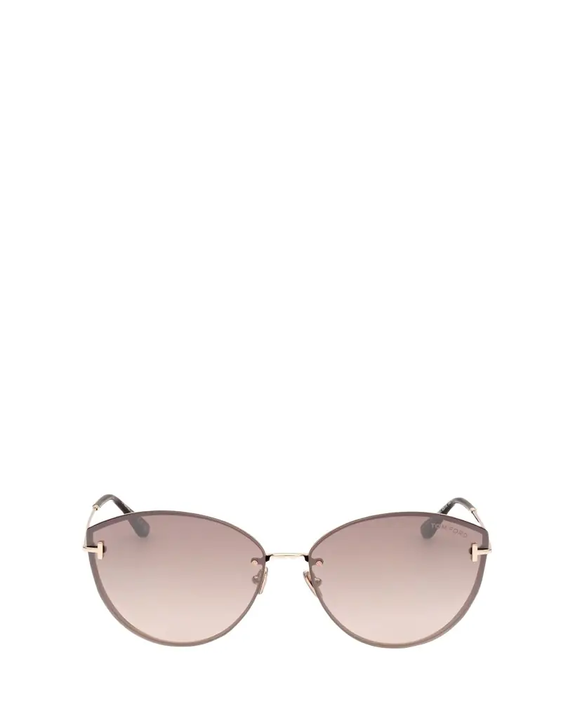 Tom Ford Evangeline Metal Cat-Eye Sunglasses | Image 1 Tom Ford Evangeline Metal Cat-Eye Sunglasses | Image 1