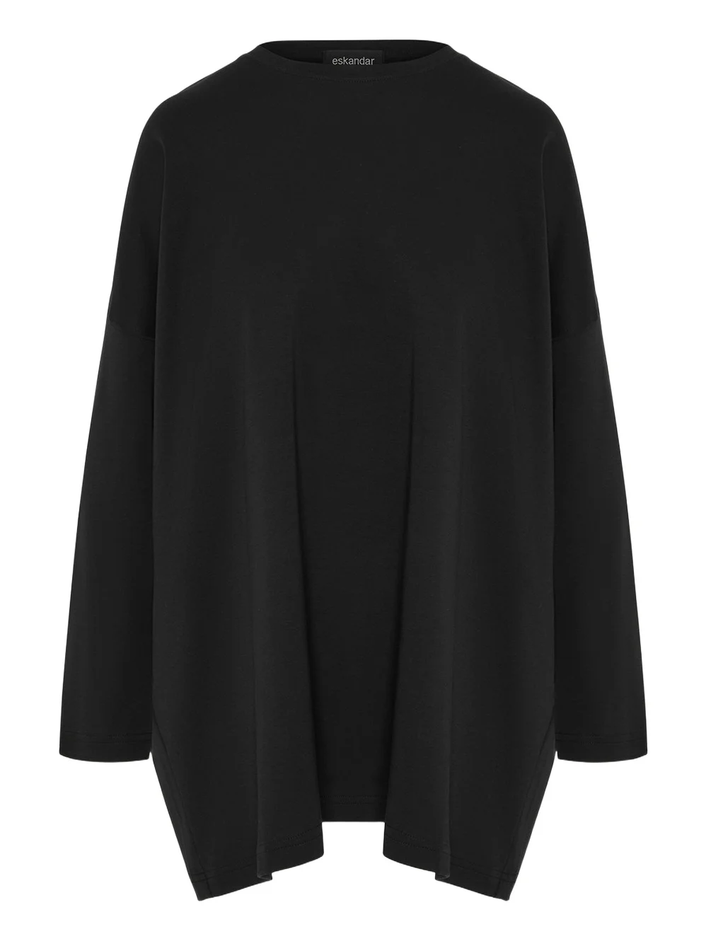 Round Neck Long Sleeve Cotton T-Shirt