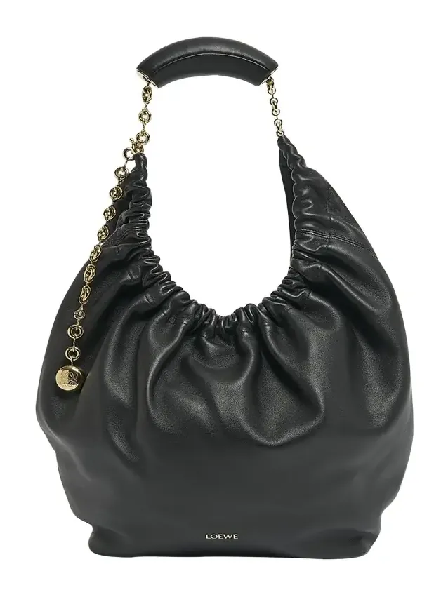 Squeeze Medium Shoulder Bag in Napa Leather Squeeze Medium Shoulder Bag in Napa Leather
