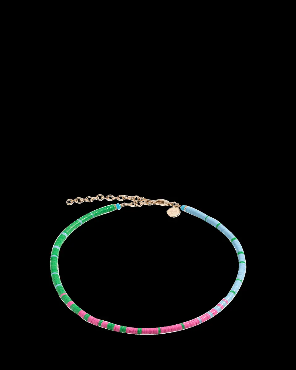 Elsie Frieda Louise Choker with 4mm Heishi Beads | Thumbnail 2 Elsie Frieda Louise Choker with 4mm Heishi Beads | Thumbnail 2