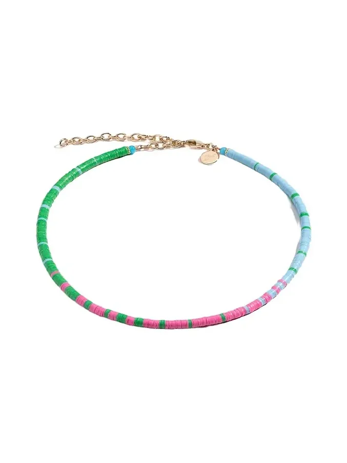 Louise Choker with 4mm Heishi Beads Louise Choker with 4mm Heishi Beads