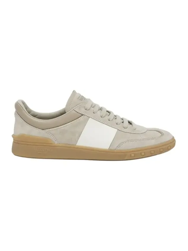 Upvillage Bicolor Stripe Low-Top Sneakers Upvillage Bicolor Stripe Low-Top Sneakers