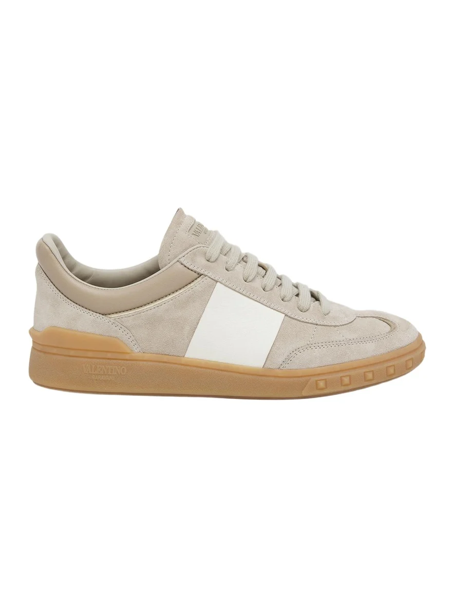 Upvillage Bicolor Stripe Low-Top Sneakers Upvillage Bicolor Stripe Low-Top Sneakers