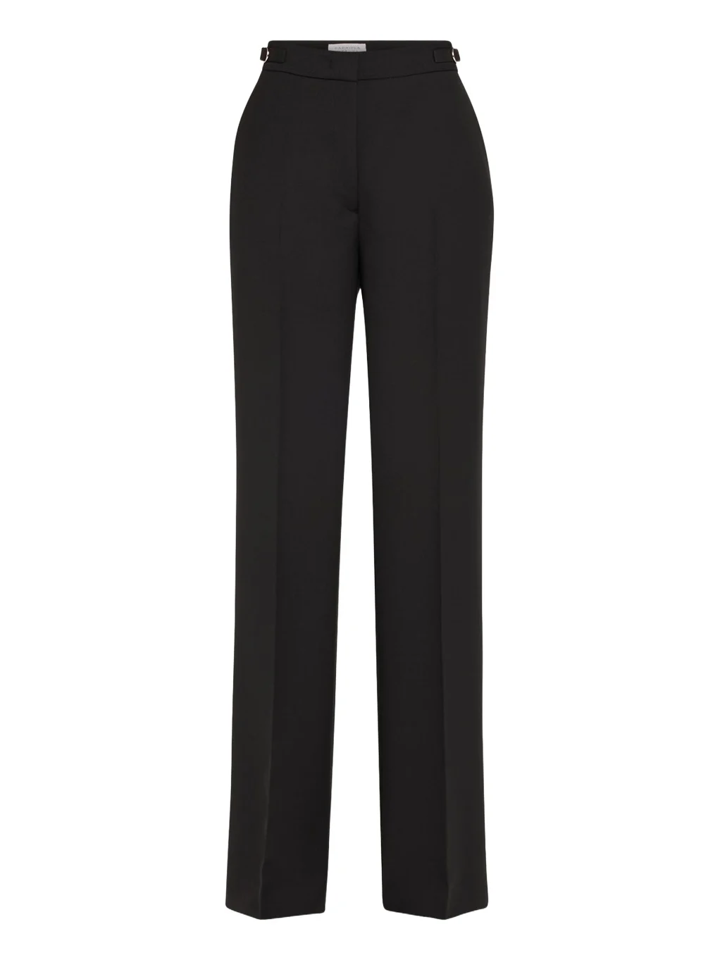 Vesta Wide-Leg Pants with Belted Detail