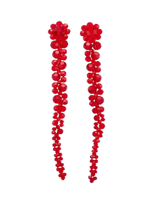 Crystal Drip Earrings Crystal Drip Earrings