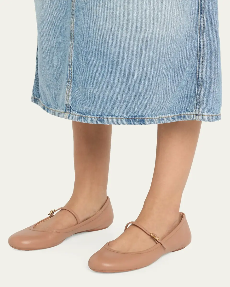 Gianvito Rossi Carla Flats | Thumbnail 6