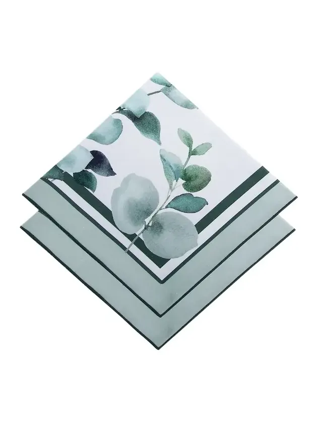 The Lino Eucalyptus 20" Napkins, Set of 2