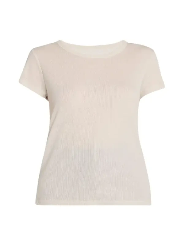 Lyocell Cotton Baby Ribbed Tee