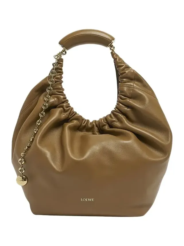 Squeeze Medium Shoulder Bag in Napa Leather Squeeze Medium Shoulder Bag in Napa Leather