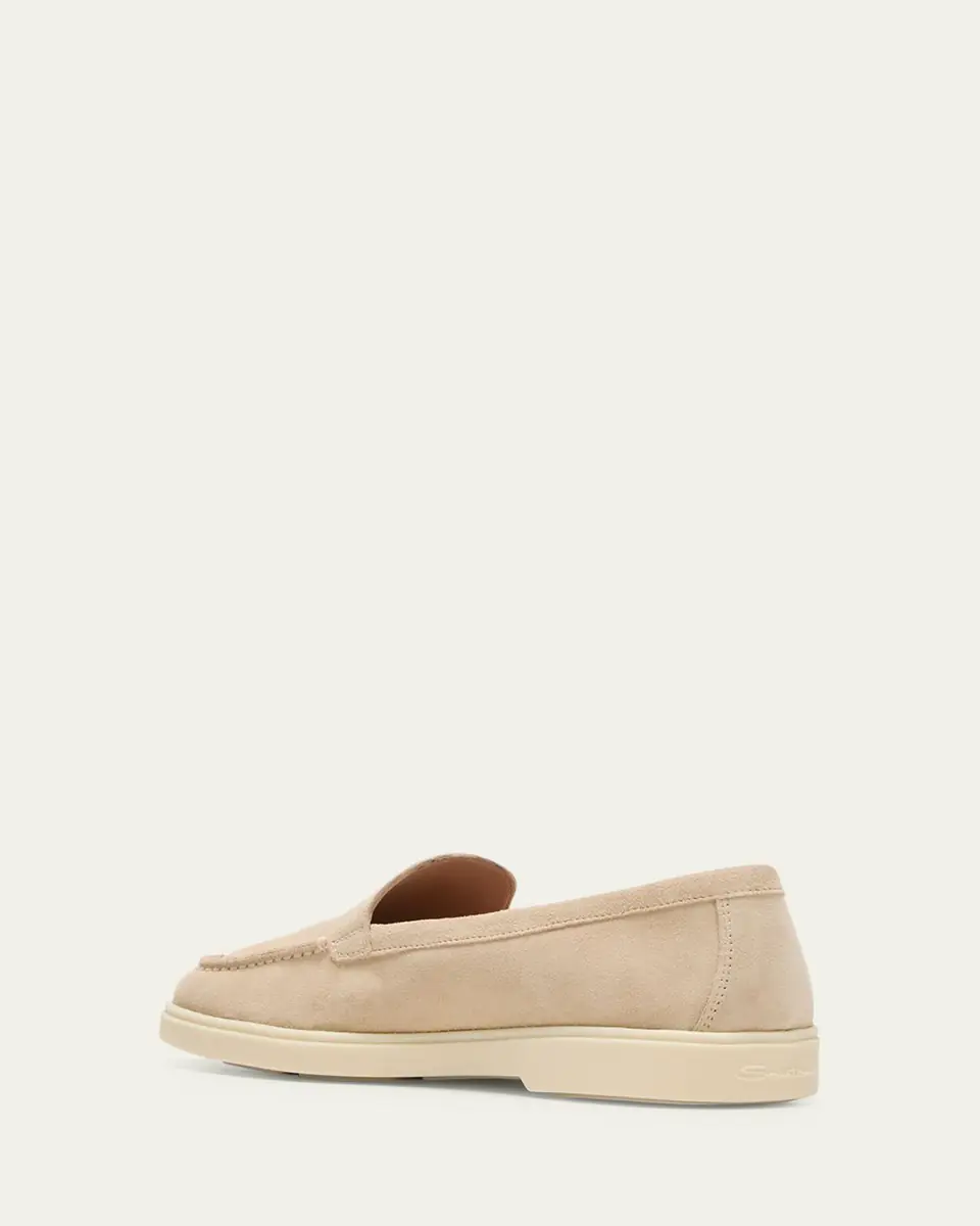 Santoni Yaltamoc Suede Slip-On Loafers | Thumbnail 4