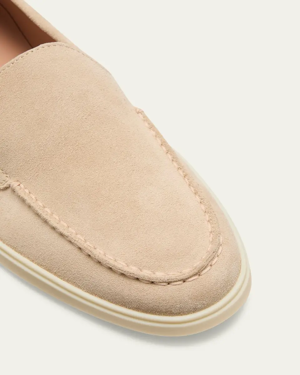 Santoni Yaltamoc Suede Slip-On Loafers | Thumbnail 5