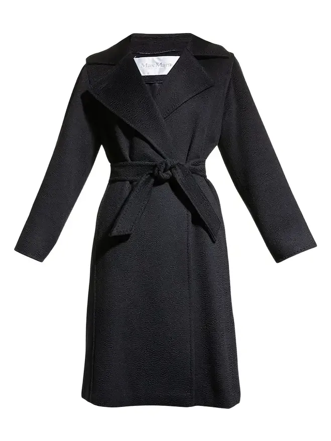 Manuela Belted Wrap Coat