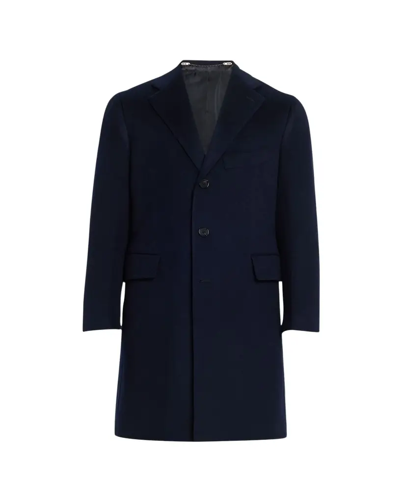 Cesare Attolini Men's Classic Topcoat | Image 1 Cesare Attolini Men's Classic Topcoat | Image 1