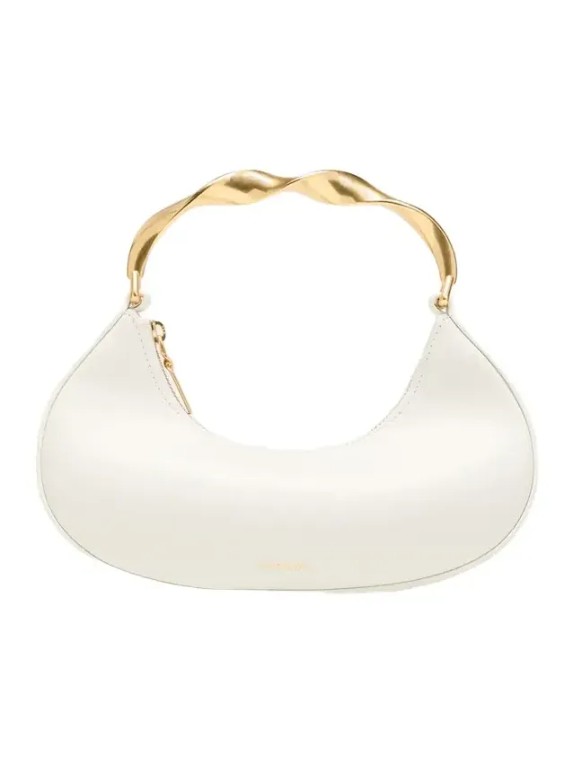 Nixi Twist Leather Top-Handle Bag