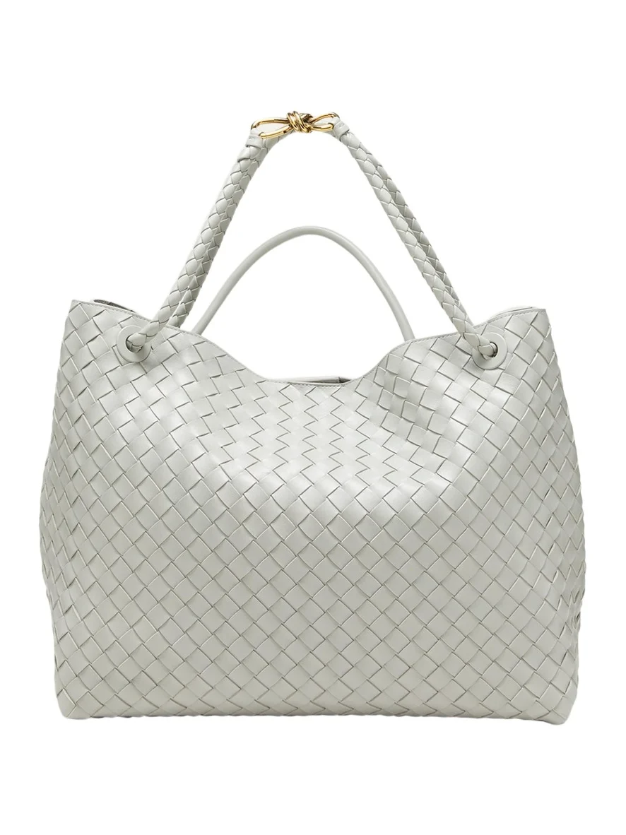 Bottega Veneta Andiamo Large Leather Tote Bag
