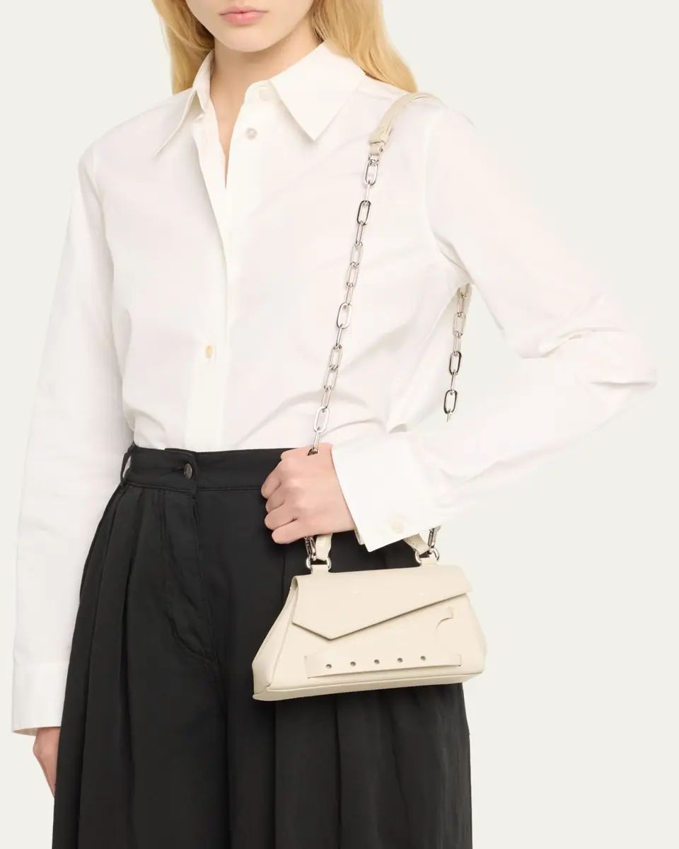 Maison Margiela Snatched Micro Asymmetric Top-Handle Bag | Thumbnail 2 Maison Margiela Snatched Micro Asymmetric Top-Handle Bag | Thumbnail 2