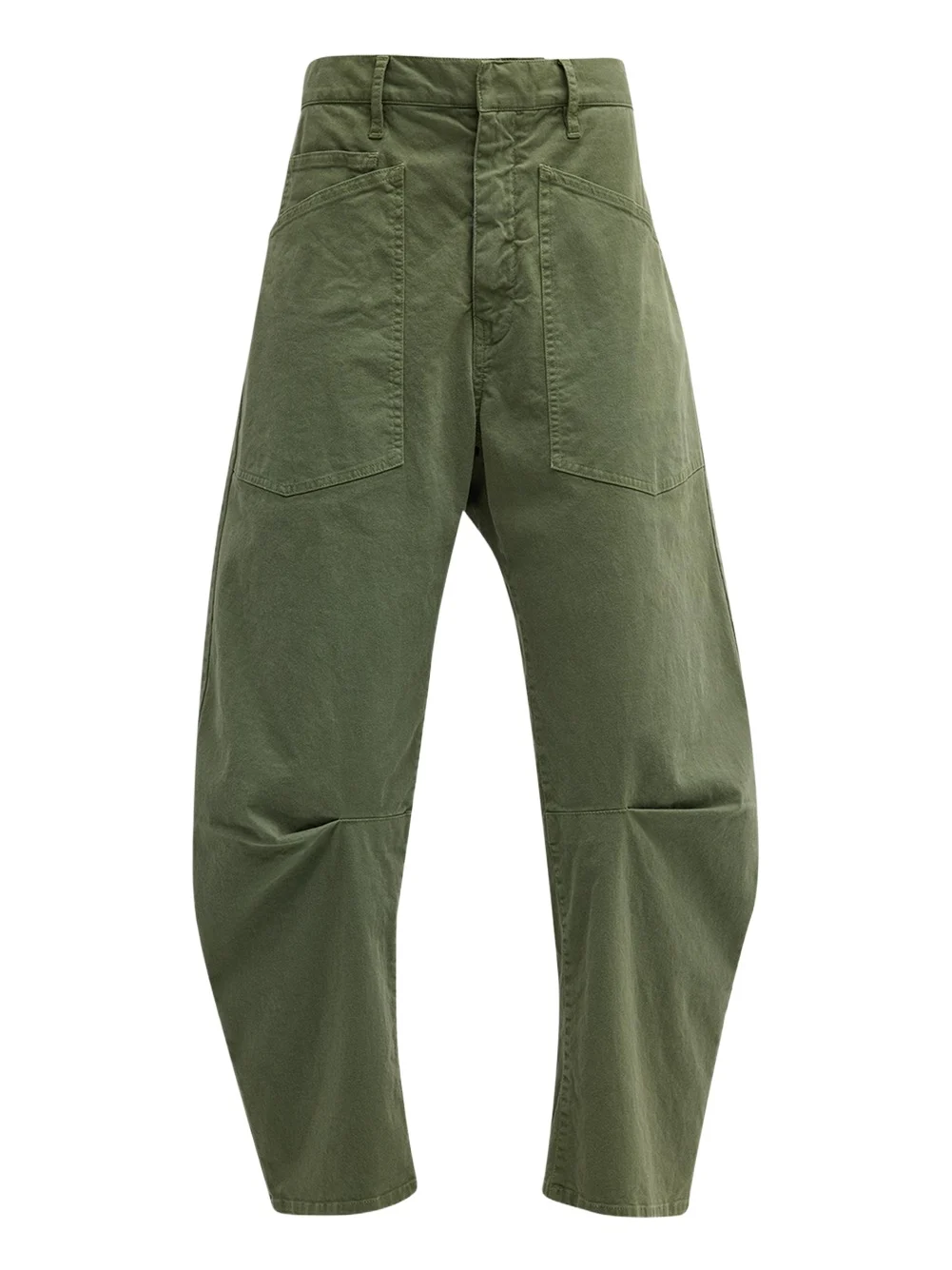 Shon Mid-Rise Cropped Pants