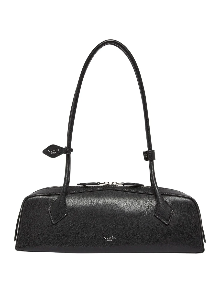 Le Teckel Medium Shoulder Bag in Goatskin Le Teckel Medium Shoulder Bag in Goatskin