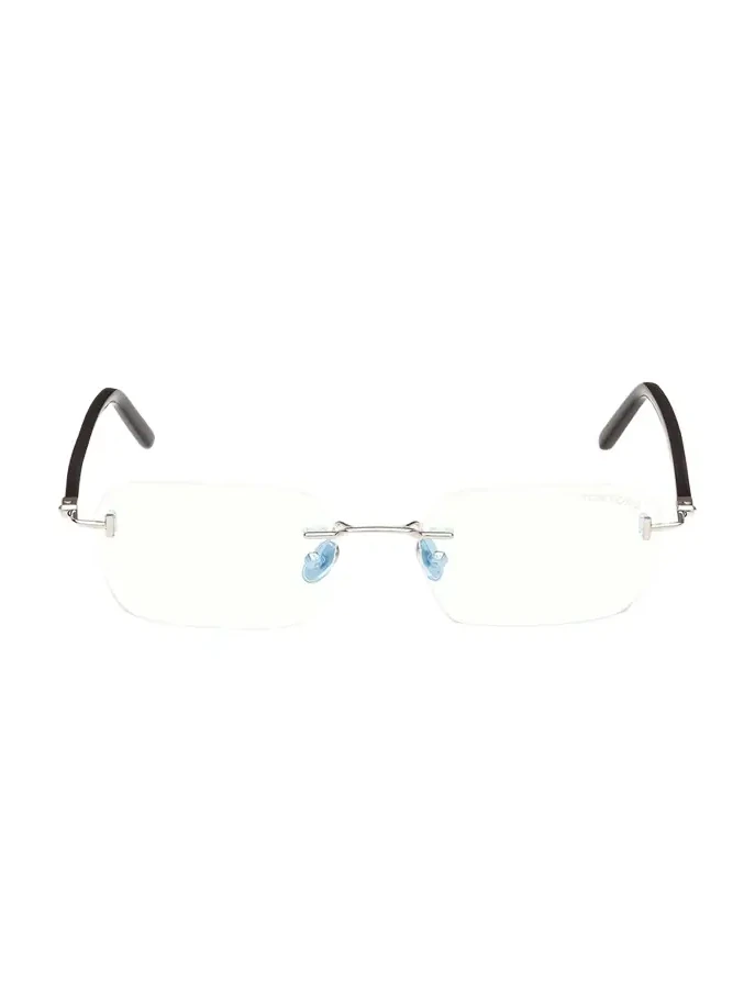 Men's Rimless Rectangle Blue Light-Blocking Glasses Men's Rimless Rectangle Blue Light-Blocking Glasses