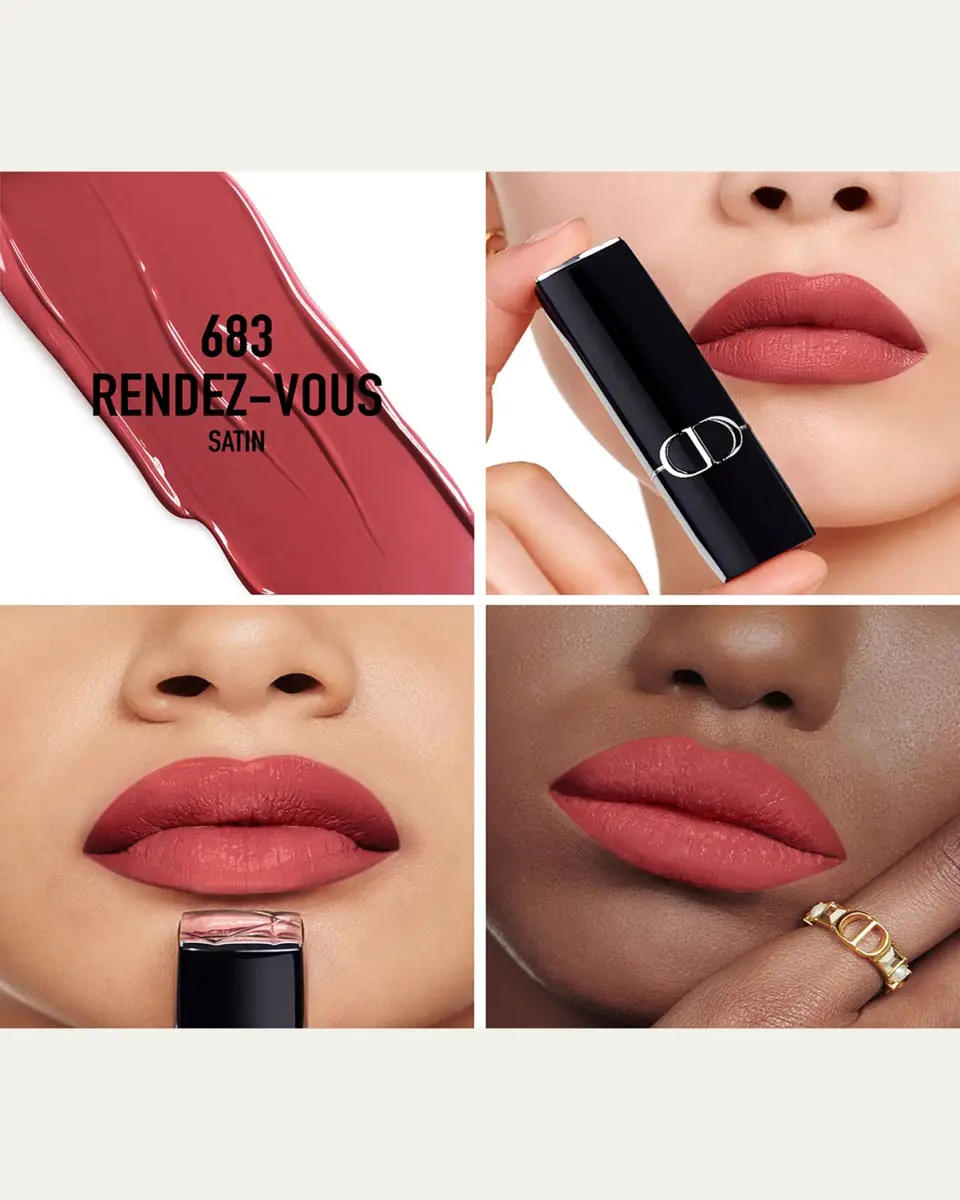 Dior Rouge Satin Lipstick Refill | Thumbnail 2