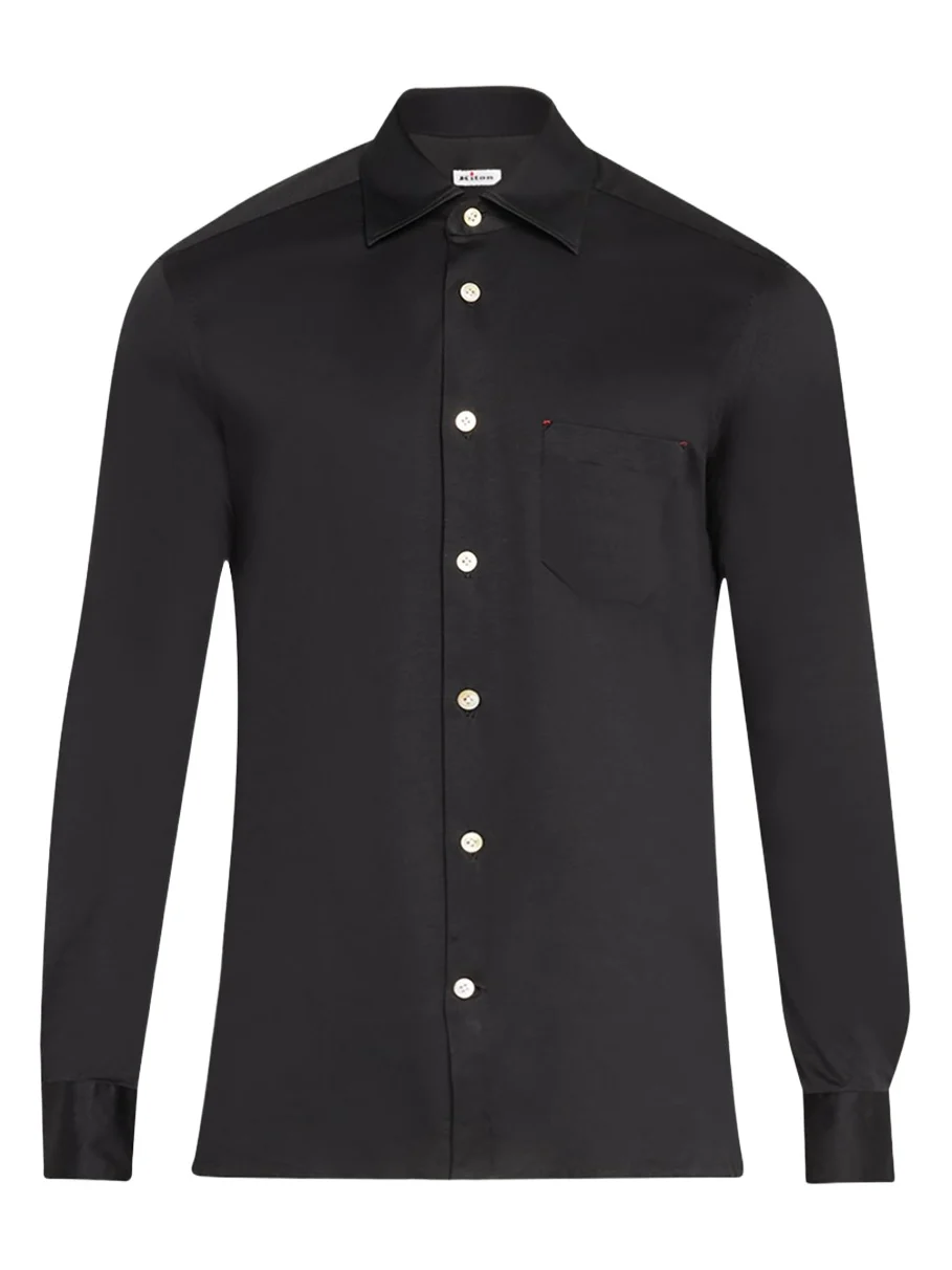 Kiton Men's Nerano Cotton Sport Shirt