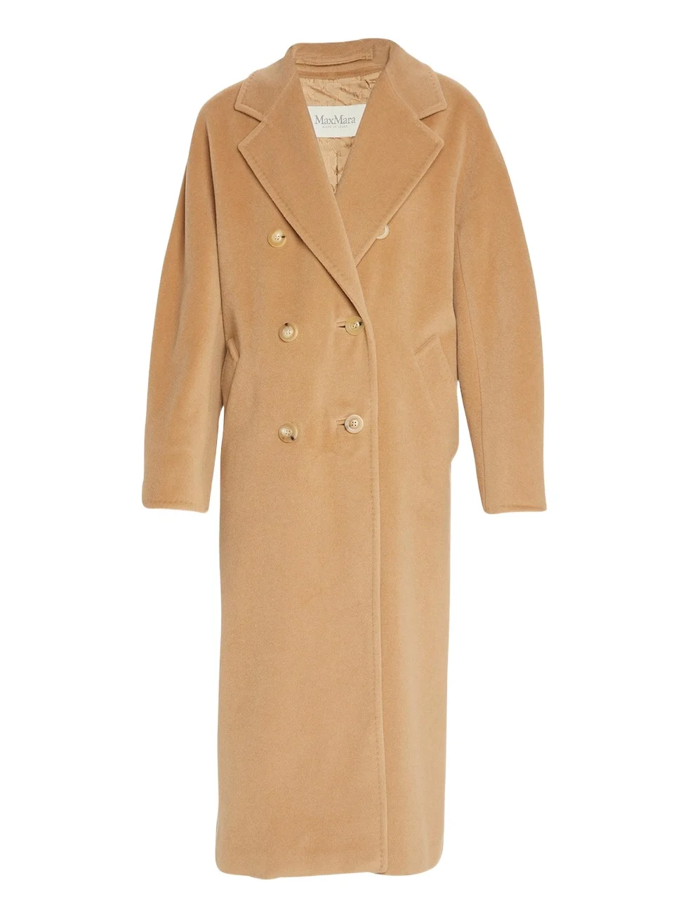 Wool-Cashmere Double-Breasted Madame Coat Wool-Cashmere Double-Breasted Madame Coat