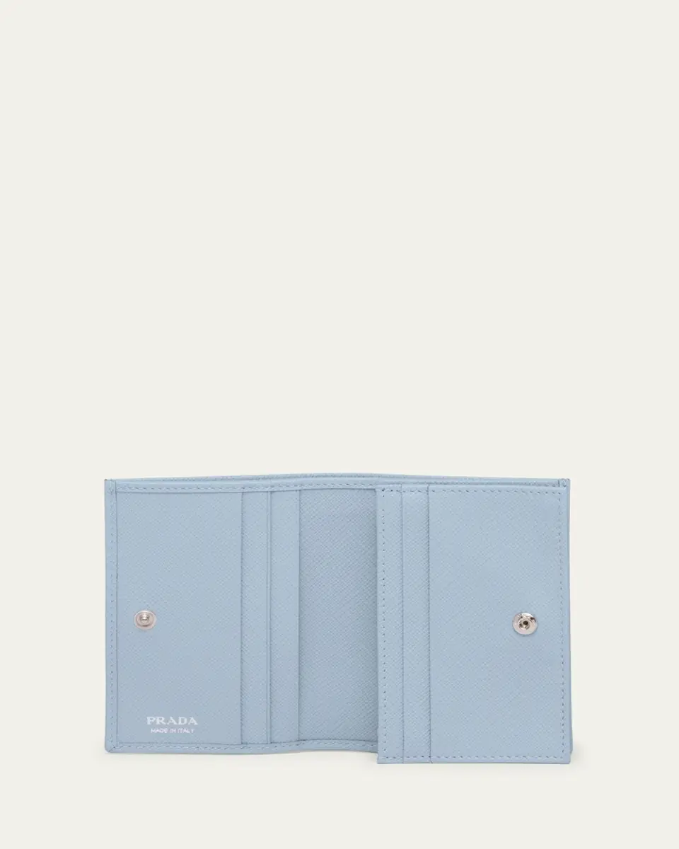 Prada Small Saffiano Leather Wallet | Thumbnail 7 Prada Small Saffiano Leather Wallet | Thumbnail 7