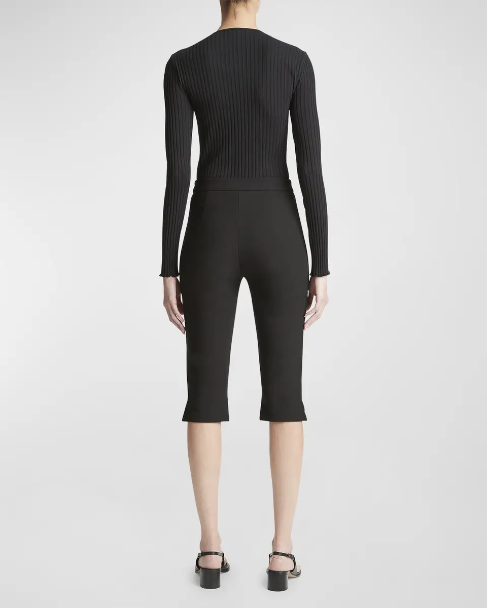 Vince Mid-Rise Slim-Fit Capris | Thumbnail 3 Vince Mid-Rise Slim-Fit Capris | Thumbnail 3
