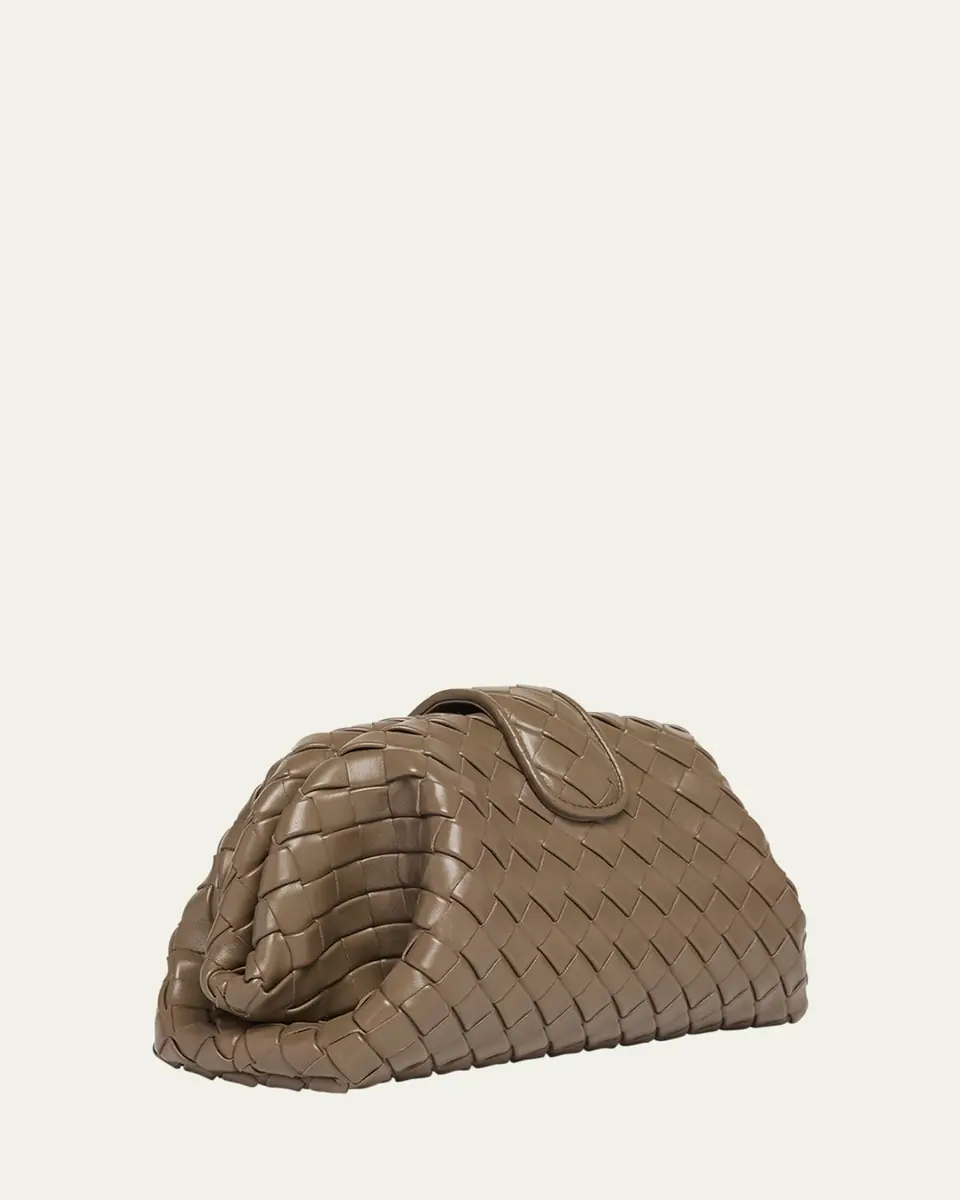 Bottega Veneta Teen Lauren 1980 Bag with Chain | Thumbnail 3 Bottega Veneta Teen Lauren 1980 Bag with Chain | Thumbnail 3