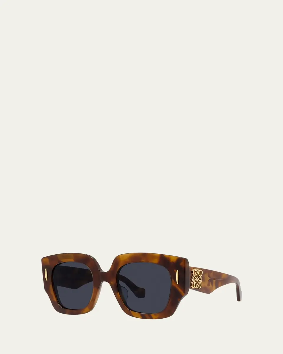 Loewe Anagram Acetate Square Sunglasses | Thumbnail 2 Loewe Anagram Acetate Square Sunglasses | Thumbnail 2