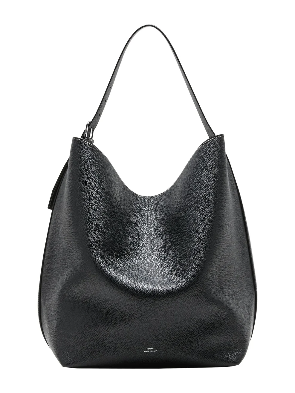 Belted Leather Tote Bag Belted Leather Tote Bag