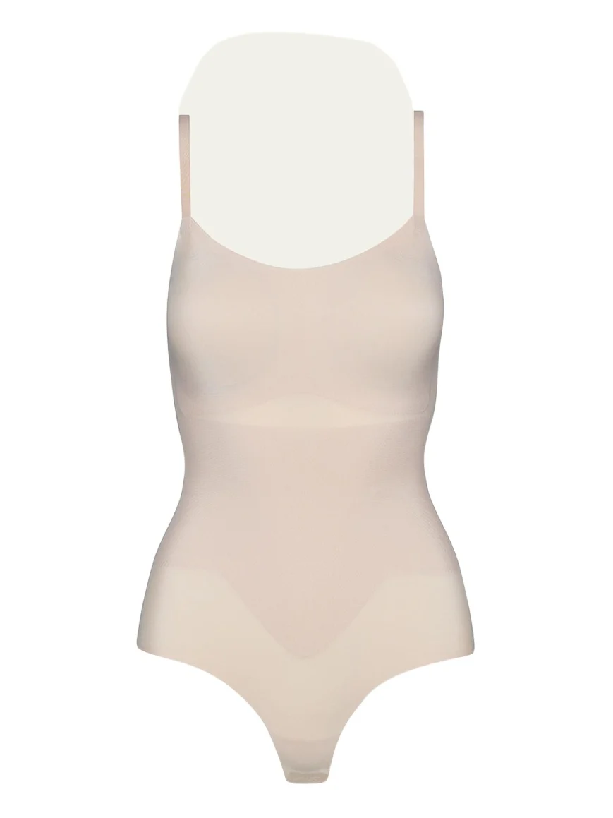 Zone Smoothing Scoop-Neck Bodysuit