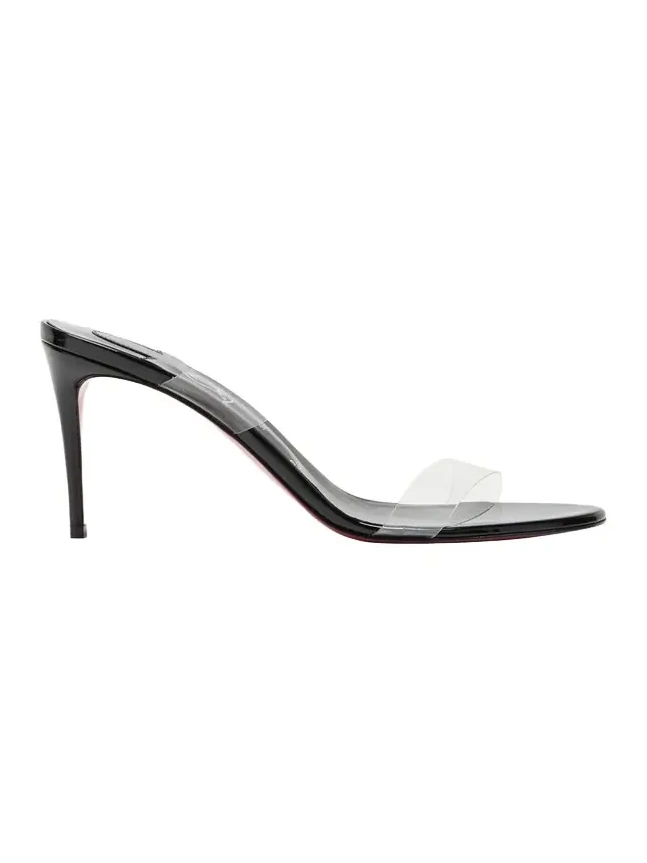 85mm Just Nothing Clear Slide Sandals
