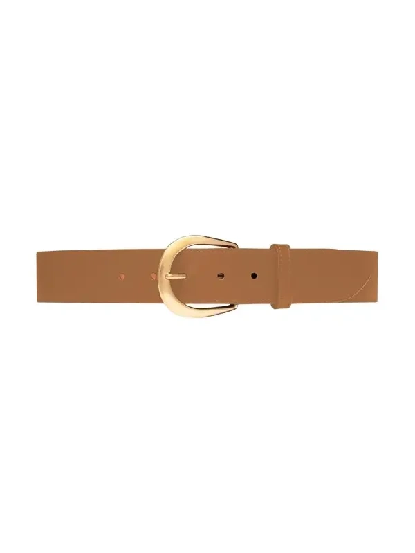 La Chaleureuse Leather & Brass Belt
