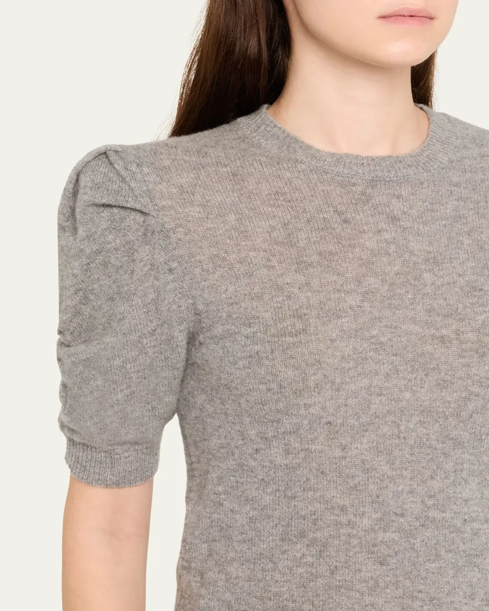 Frame Ruched Cashmere-Wool Sweater | Thumbnail 5 Frame Ruched Cashmere-Wool Sweater | Thumbnail 5
